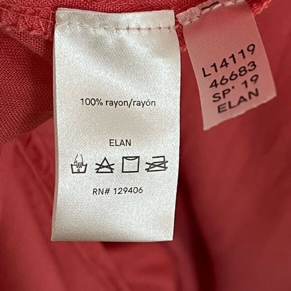 Venus Coral Beachy Rayon Tank Maxi Dress M - Picture 6 of 7